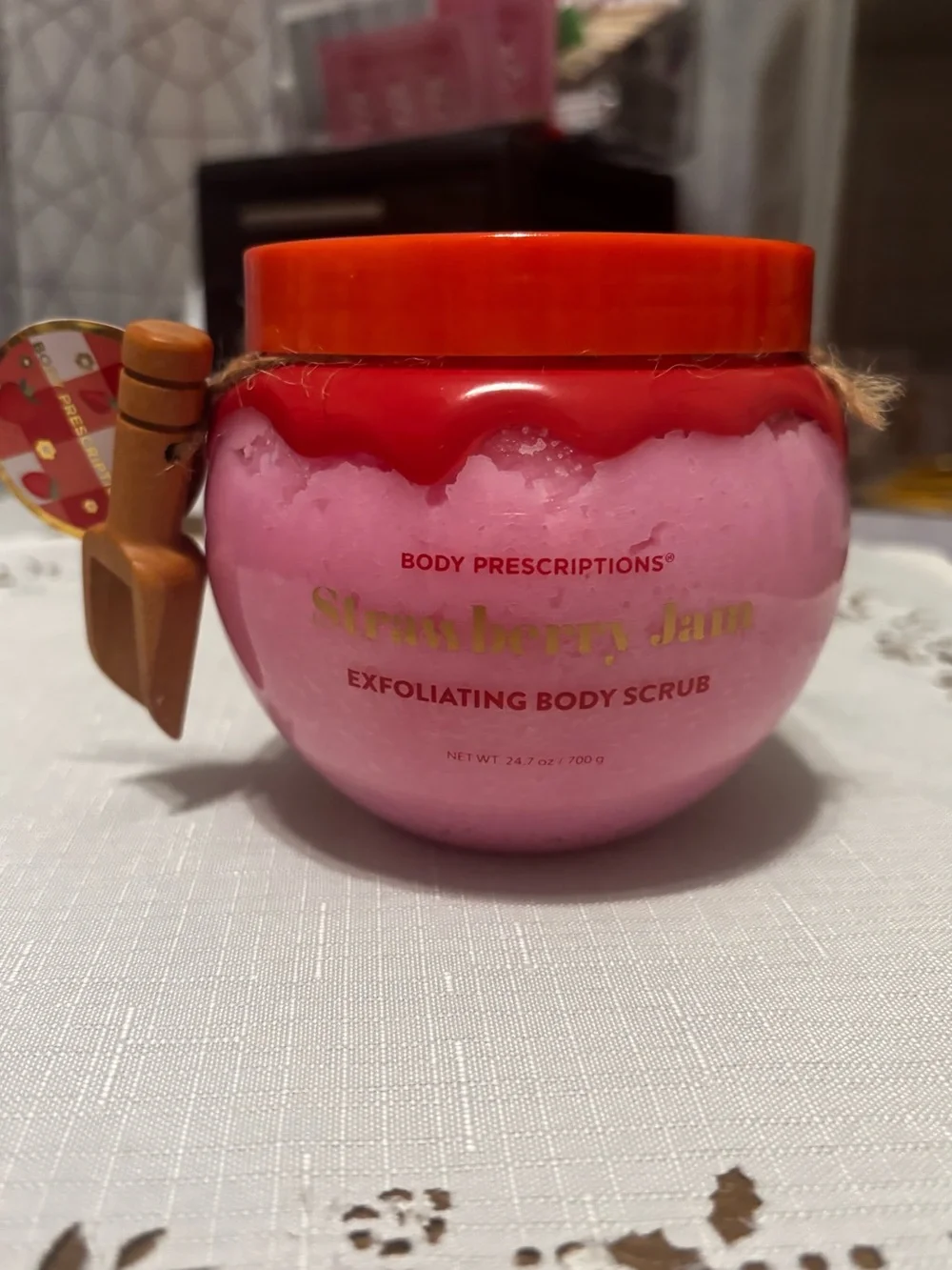 Strawberry Jam Exfoliating Body Scrub